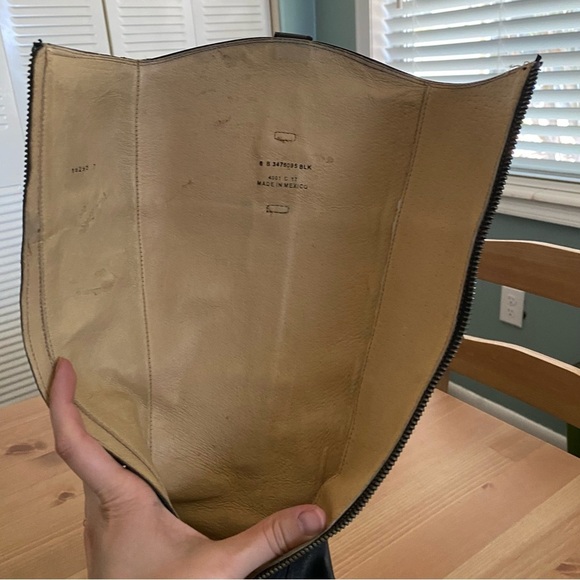 Frye Jayden Button Melissa Tall Black Leather High Riding Boots 6B Style 3475095 - Picture 12 of 15